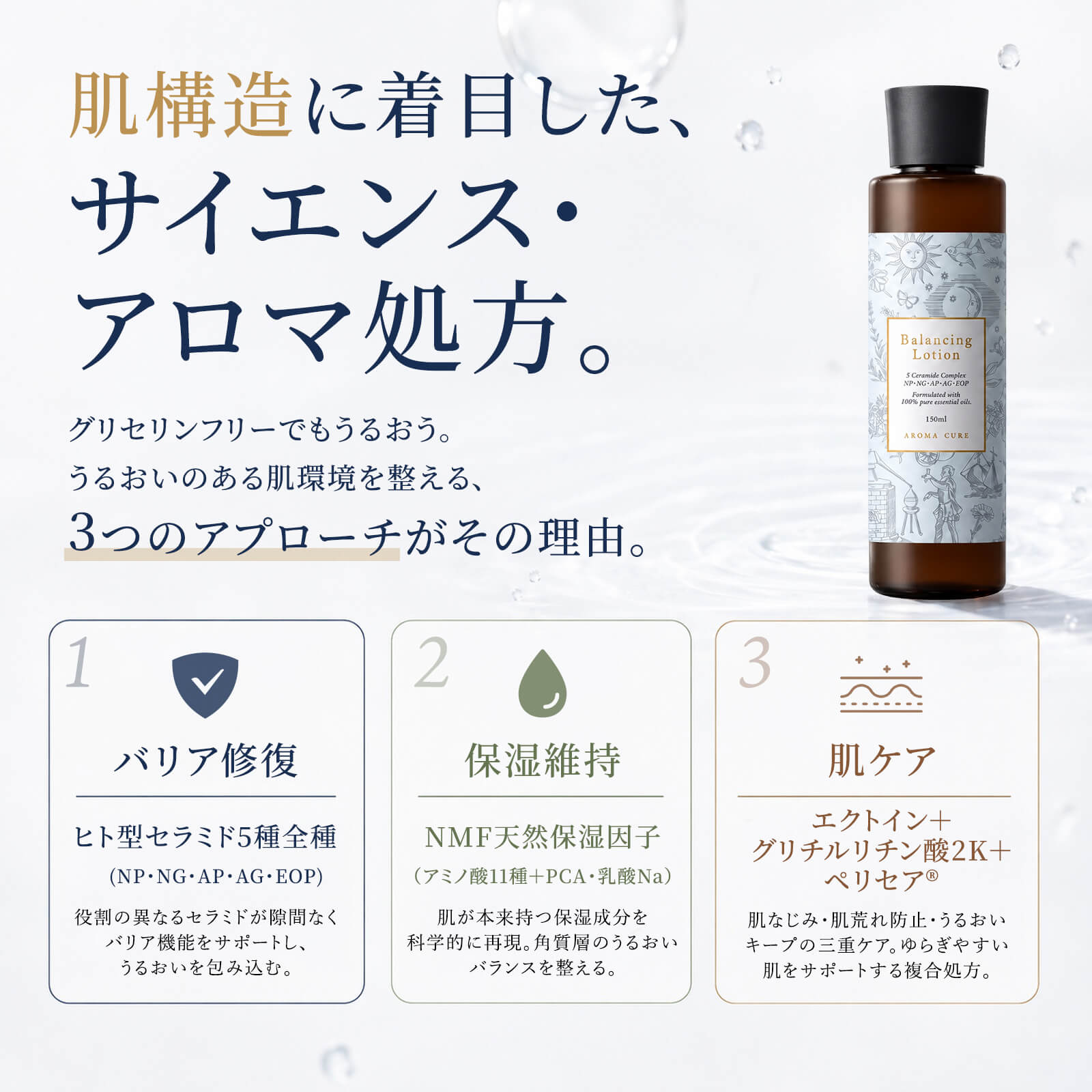 アロマキュア バランシングローション 150ml