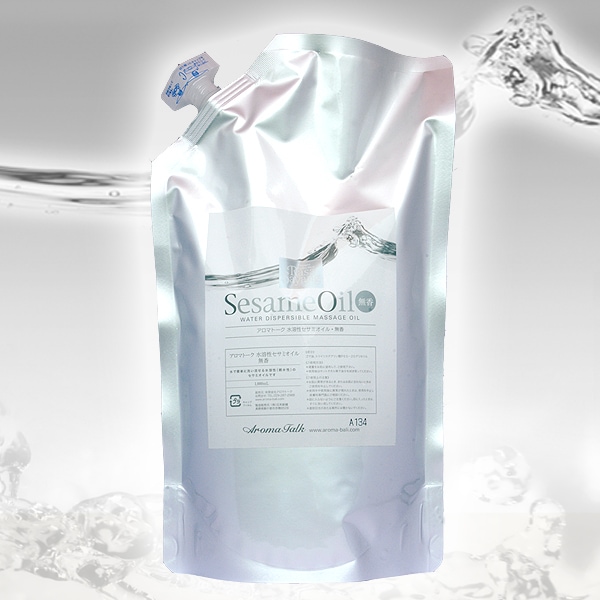 アロマトーク・水溶性セサミオイル＜無香＞1,000mlエコパック入り【FW