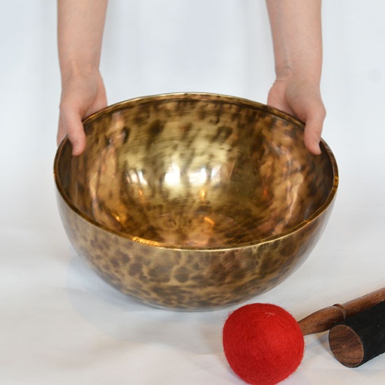 シンギングボウル【特大】（ハンドメイド）5点セット（H) | 代表・菅野