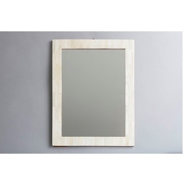 ボーンフレームミラーL(ホワイト)