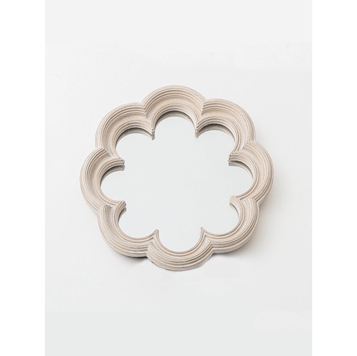 フラワーミラー(ﾋﾟﾝｸﾍﾞｰｼﾞｭ)