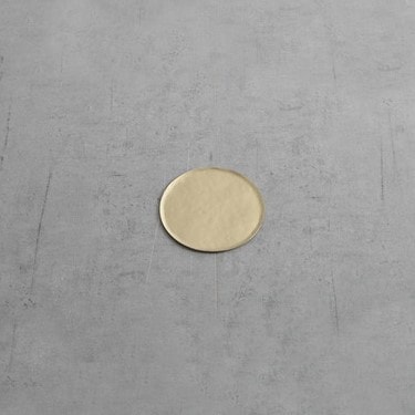 ブラスラウンドトレーL