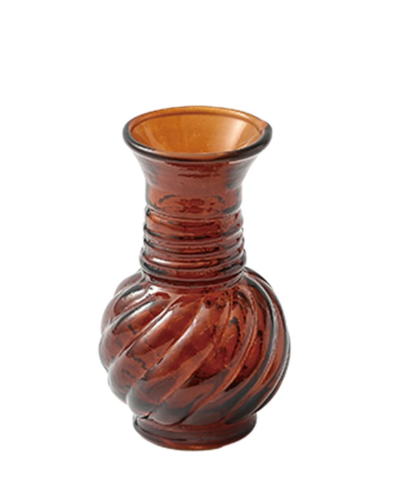 ガラスベース アンバー 6×10cm