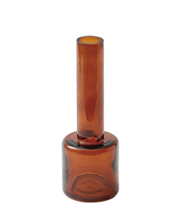 ガラスベース アンバー 5.5×16cm