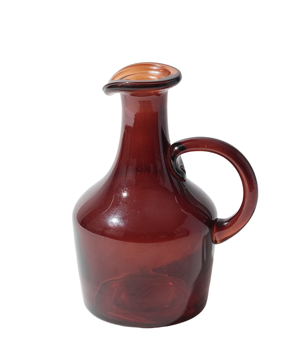 ハンドル付き ガラスベース 