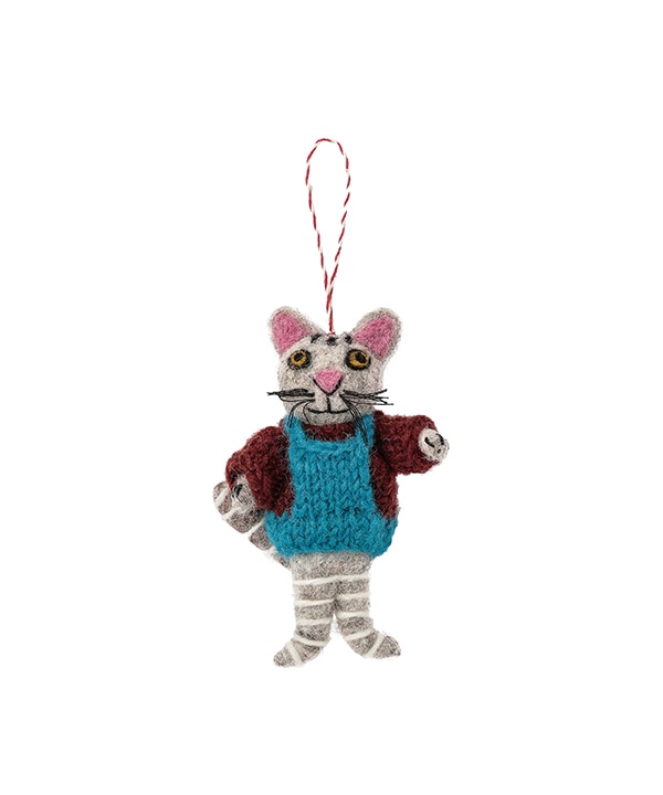 フェルトオーナメント ネコ