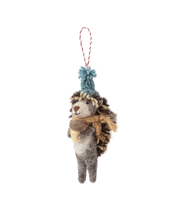 フェルトオーナメント ハリネズミ