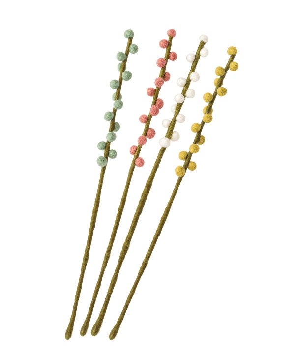 フェルトフラワー（ツボミ）