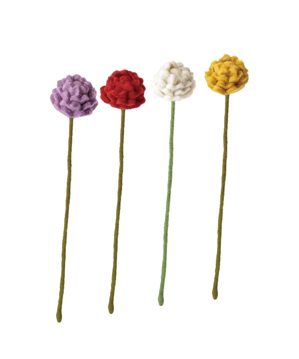 フェルトフラワー（ローズ） 