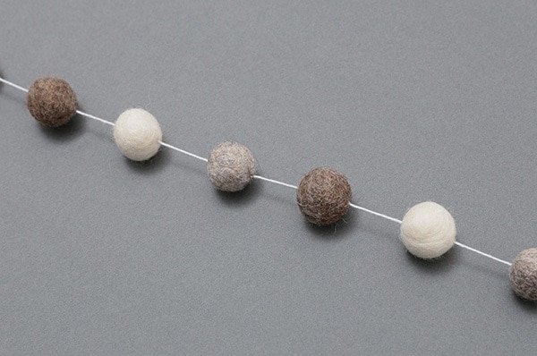 フェルトボール ガーランドL