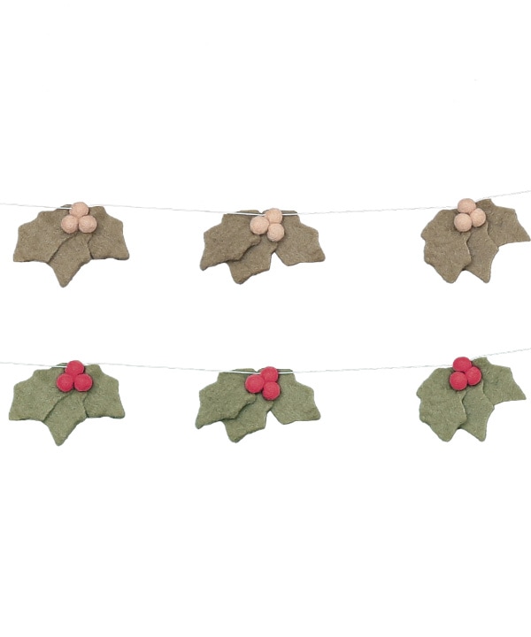 フェルトリーフ ガーランド