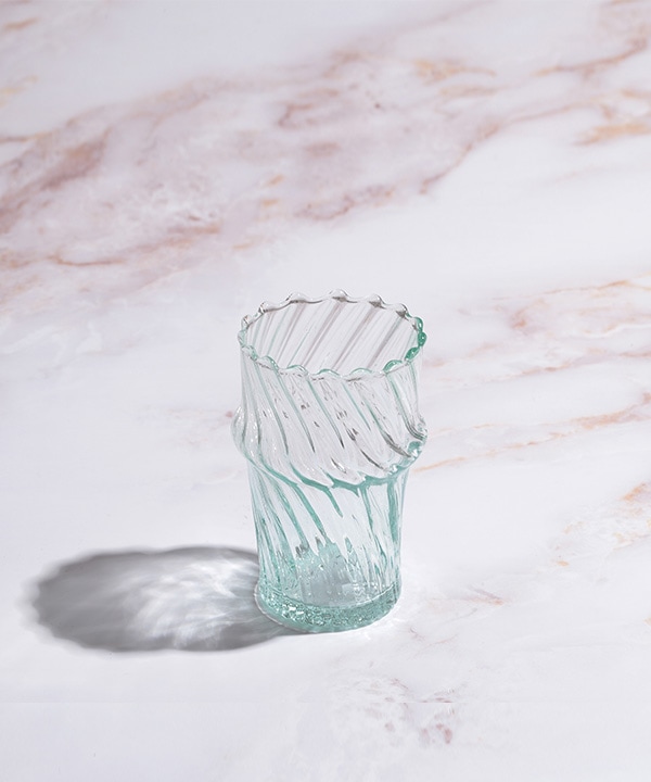 モロッコチャイグラス ウェーブ