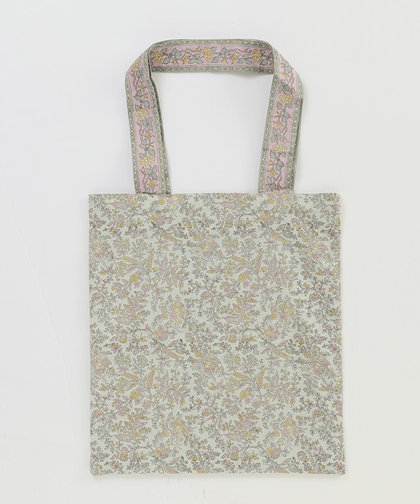 ブロックプリントトートバッグ