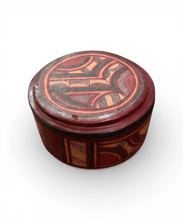 トゥアレグ族 ペイントレザーボックス　