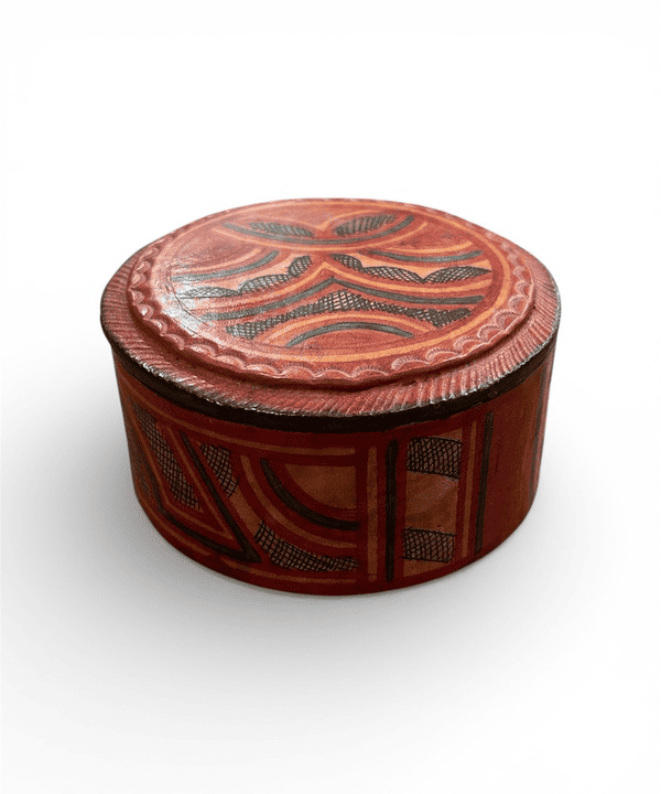 トゥアレグ族 ペイントレザーボックス