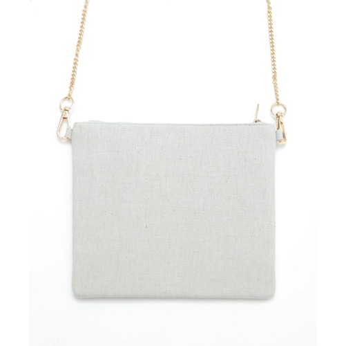 花刺繍ショルダーバッグ