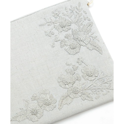 花刺繍ショルダーバッグ