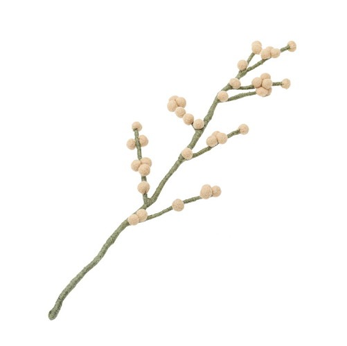 フェルトフラワー（枝＆つぼみ）