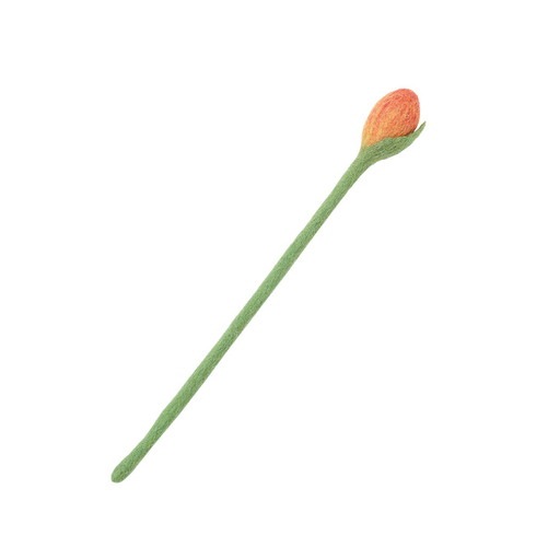 フェルトフラワー(チューリップつぼみ)