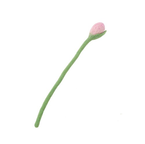 フェルトフラワー(チューリップつぼみ)