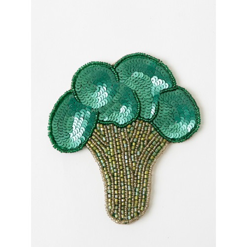 ビーズコースター(ﾌﾞﾛｯｺﾘｰ)