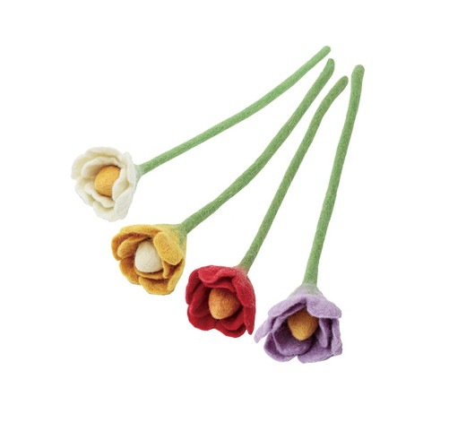 フェルトフラワー(チューリップ)