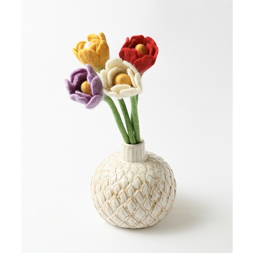 フェルトフラワー(チューリップ)