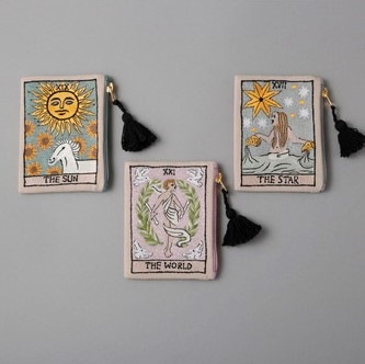 タロット刺繍ポーチ(the STAR)