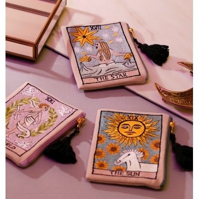 タロット刺繍ポーチ(the STAR)