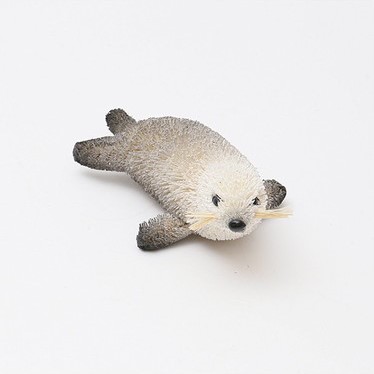 たわしアニマル(アザラシ)