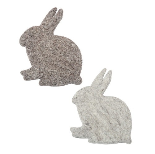 フェルトなべしき(ラビット)