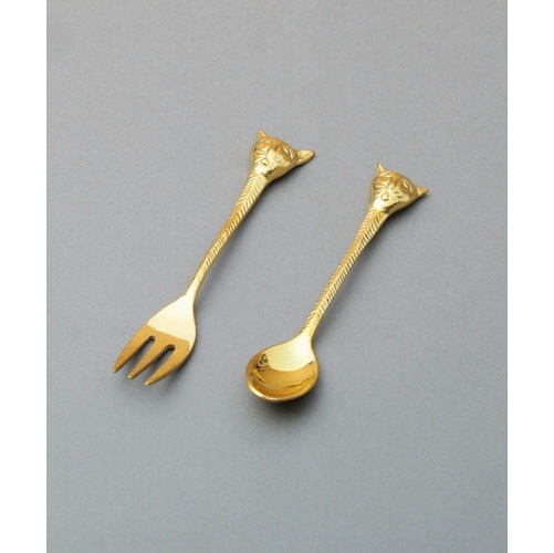 ブラスキャット デザートカトラリー