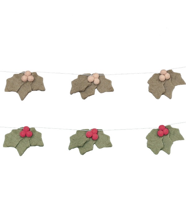 フェルトリーフ ガーランド