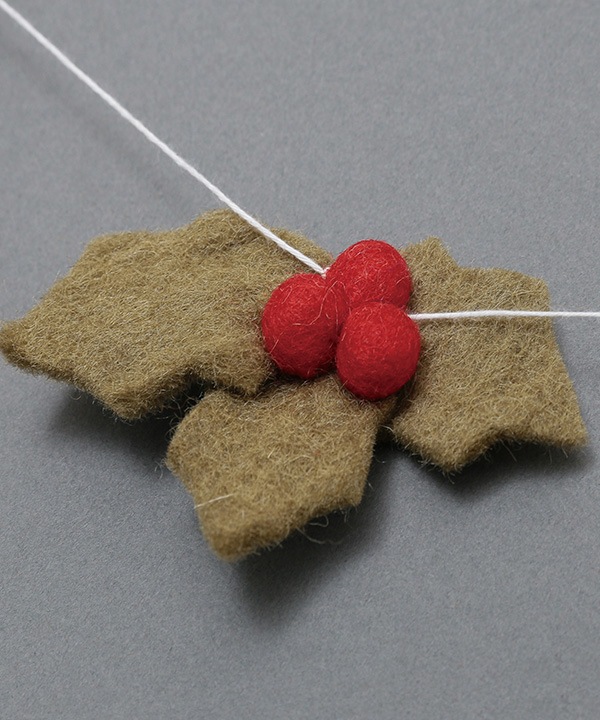 フェルトリーフ ガーランド