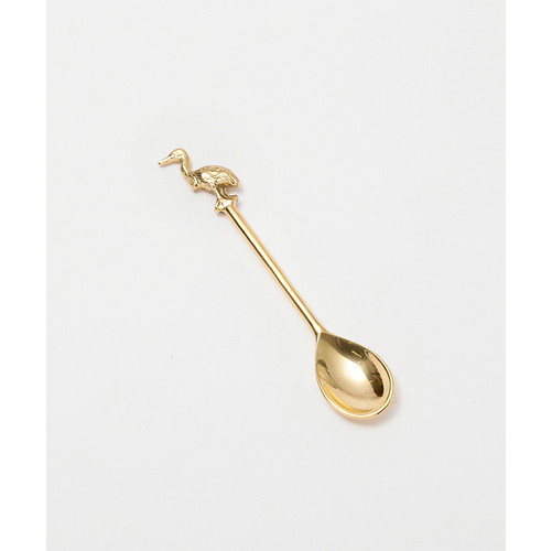 ブラスフラミンゴスプーン