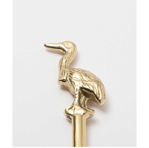 ブラスフラミンゴスプーン