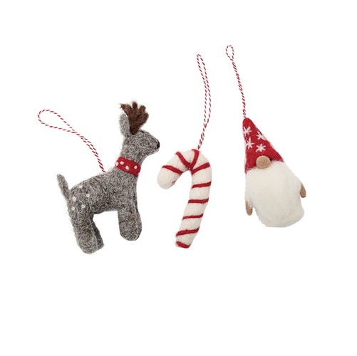 クリスマスオーナメント(3種セット)