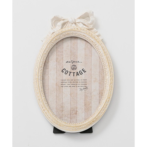 オーバルリボンフォトフレーム