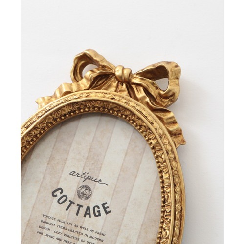 オーバルリボンフォトフレーム