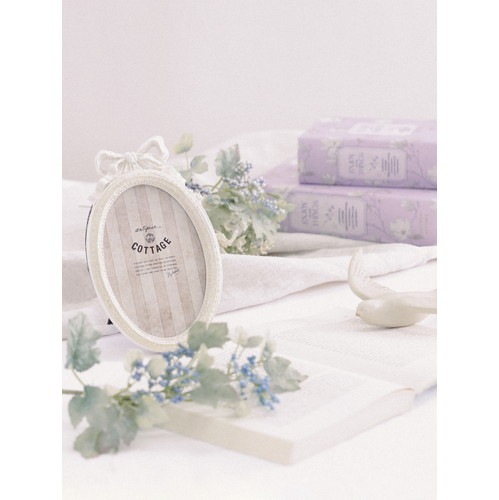 オーバルリボンフォトフレーム