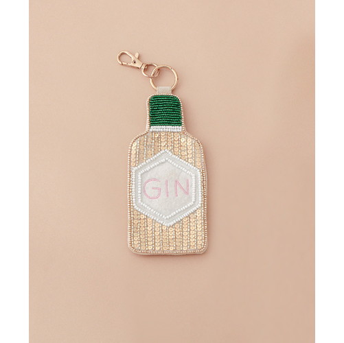 パーティー刺繍キーポーチ(ジン)
