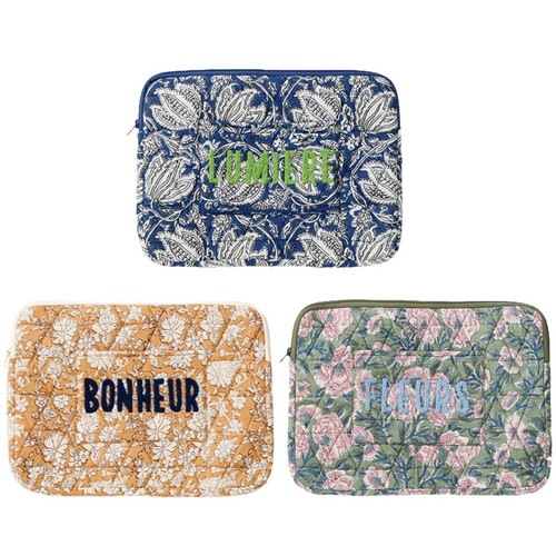 ブークレ刺繍PCケース