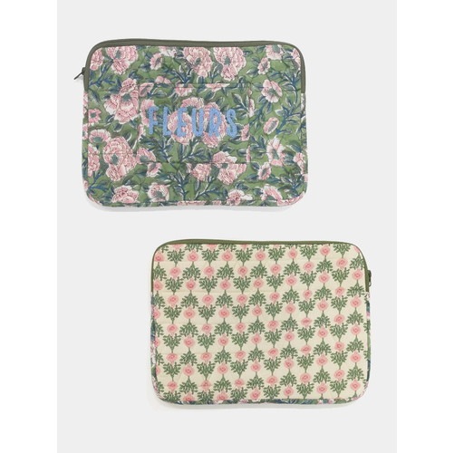 ブークレ刺繍PCケース