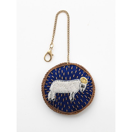 ザリ刺繍キーホルダー(星座ｼﾘｰｽﾞ) | FASHION GOODS,キーホルダー