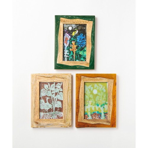 【1211】ウッドレジン　フォトフレーム 1211】ウッドレジンフォトフレーム