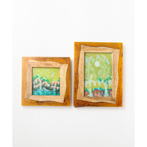 【1211】ウッドレジン　フォトフレーム 1211】ウッドレジンフォトフレーム