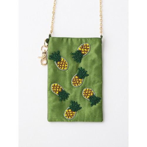 ビーズ刺繍フォンポシェット