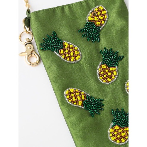 ビーズ刺繍フォンポシェット