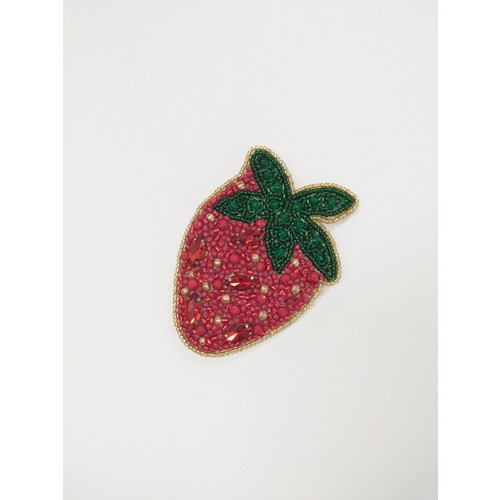 ビーズ刺繍ミラー