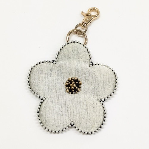 フラワーキーポーチ